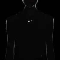 Nike One Classic женская Dri-FIT Cropped Tank Top цвет фиолетовый