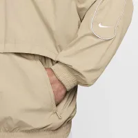 Nike Sportswear Solo Swoosh чоловічі Woven Track Куртка колір коричневий