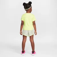Nike Dri-FIT Essentials Toddler 2-Piece Printed Sprinter набор Yellow