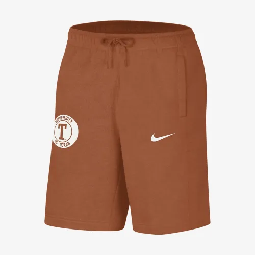 Texas мужские Nike College шорты Orange