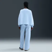 Nike 24.7 ImpossiblySoft жіноча Dri-FIT оверсайз Crew-Neck Top блакитний