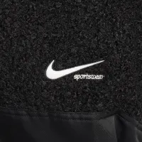 Nike Sportswear Collection женская High-Pile Fleece Bomber Куртка цвет черный