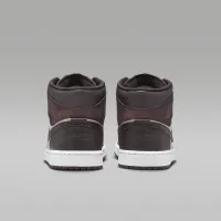 Nike Air Jordan 1 Mid SE мужские Кроссовки цвет коричневый