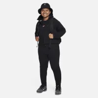 Nike Sportswear Tech Fleece Big дитячі (Girls') Full-Zip Толстовка з капюшоном (Extended Size) колір чорний