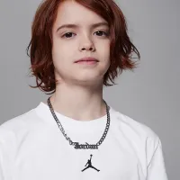 Nike Jordan Dri-FIT Sport Big дитячі Core футболка колір білий