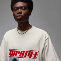 Nike Jordan Flight Essentials чоловічі оверсайз футболка колір білий