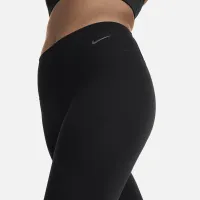 Nike Zenvy жіноча Gentle-Support Mid-Rise Full-Length лосіни колір чорний