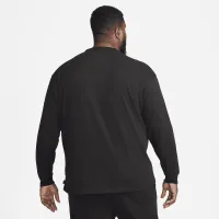 Nike Sportswear Premium Essentials мужские Long-Sleeve футболка цвет черный
