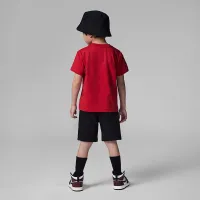 Nike Jordan Little детские Jumpman 2-Piece шорты набор цвет черный