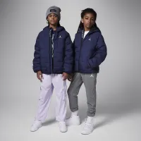 Nike Jordan Big детские Welded Puffer Куртка синий