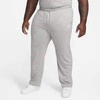 Nike Sportswear Club чоловічі Knit Open-Hem Pants колір сірий