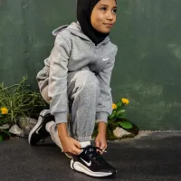 Nike Infinity Flow Big дитячі Running Кросівки колір чорний