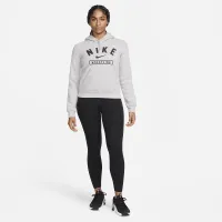 Nike женская Wrestling Pullover Толстовка с капюшоном цвет серый