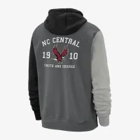 North Carolina Central Club Fleece мужские Nike College Толстовка с капюшоном цвет серый