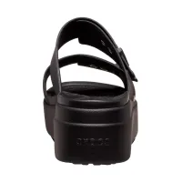 Шлёпанцы Crocs Brooklyn Buckle 207431-001 - Черные
