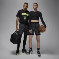 Nike Jordan Sport мужские Dri-FIT Printed Diamond шорты цвет черный