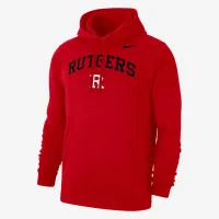 Nike Club чоловічі баскетбольні Fleece Pullover Толстовка з капюшоном колір червоний