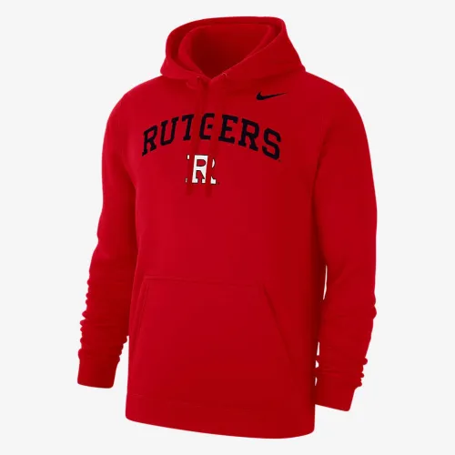 Nike Club чоловічі баскетбольні Fleece Pullover Толстовка з капюшоном колір червоний