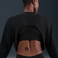 Nike One женская Dri-FIT Mid Layer цвет черный