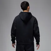 Nike Jordan Brooklyn Fleece чоловічі оверсайз Pullover Толстовка з капюшоном колір чорний