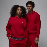 Nike Jordan Brooklyn Fleece чоловічі Pullover Толстовка з капюшоном колір червоний