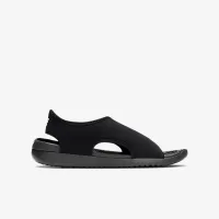 Nike Sunray Adjust 5 V2 Little/Big детские босоножки цвет черный