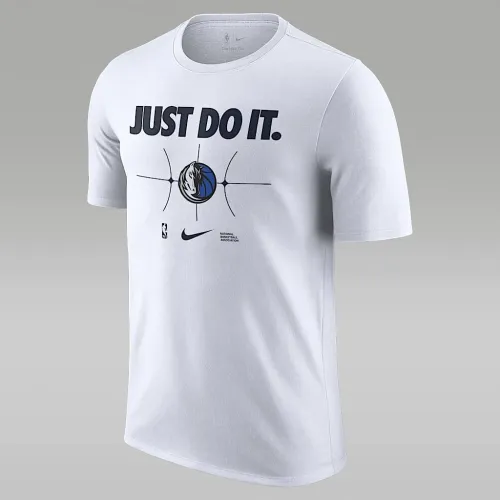 Dallas Mavericks Essential чоловічі Nike NBA футболка колір білий