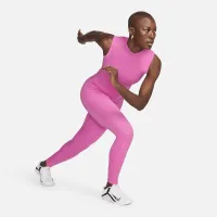 Nike One Fitted Women's Dri-FIT Mock-Neck Cropped Tank Top