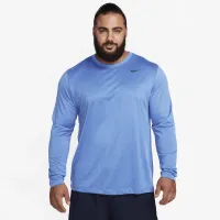 Nike Dri-FIT Legend чоловічі Long-Sleeve Fitness Top блакитний