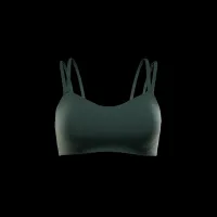 Nike Zenvy Strappy жіноча Light-Support Padded Sports Bra колір зелений