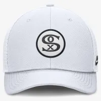 Chicago цвет белый Sox Cooperstown Rise мужские Nike Dri-FIT MLB Trucker Adjustable Hat цвет белый