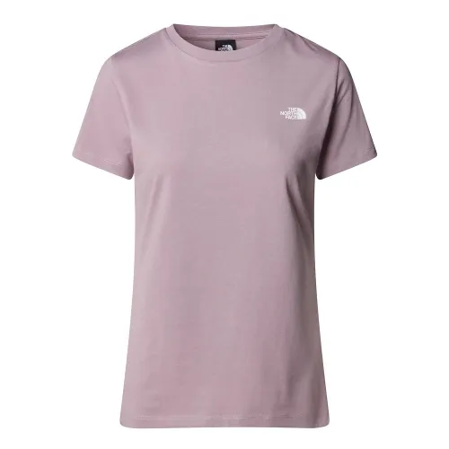 Футболка The North Face Simple Dome 0A87NH3OX1 - фиолетовая