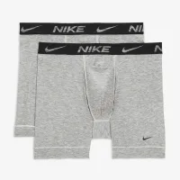 Nike Dri-FIT ReLuxe чоловічі труси (2 пари) колір сірий