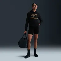 Nike жіноча Weightlifting Pullover Толстовка з капюшоном колір чорний