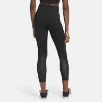 Nike One Women's Mid-Rise 7/8 Mesh-Paneled Leggings