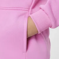 Nike Sportswear Club Fleece Big детские Pullover Толстовка с капюшоном (Extended Size) цвет красный