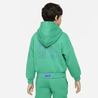 Nike Culture of баскетбольні Big дитячі оверсайз Pullover баскетбольні Толстовка з капюшоном колір зелений