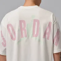 Nike Jordan мужские оверсайз футболка цвет белый