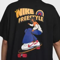 Nike Sportswear женская Loose Short-Sleeve футболка цвет черный