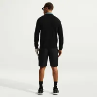 Nike Tailoцвет красный Performance мужские Crew-Neck для гольфа Crew-Neck Top цвет черный