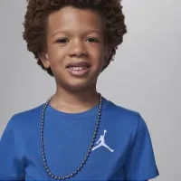 Nike Jordan Jumpman Air Little детские Embroideцвет красный футболка синий