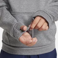 Nike Multi+ Big дитячі Therma-FIT Pullover Толстовка з капюшоном колір сірий