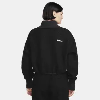 Nike Sportswear Collection женская High-Pile Fleece 1/2-Zip Top цвет черный