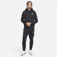 Nike Club Fleece чоловічі Patch Pullover Толстовка з капюшоном колір чорний