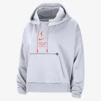 Team 13 Essential женская Nike Dri-FIT WNBA Pullover Толстовка с капюшоном цвет белый
