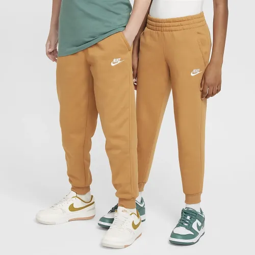 Nike Sportswear Club Fleece Big детские Joggers цвет коричневый
