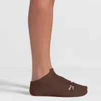 NikeSKIMS женская Dri-FIT Ankle носки (3 пары) цвет коричневый