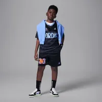 Nike Jordan Customized Air Big детские Flame шорты цвет черный