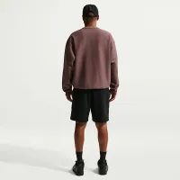 Nike Solo Swoosh чоловічі Fleece Crew колір фіолетовий