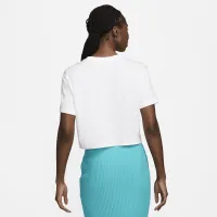 Nike Sportswear женская Cropped футболка цвет белый